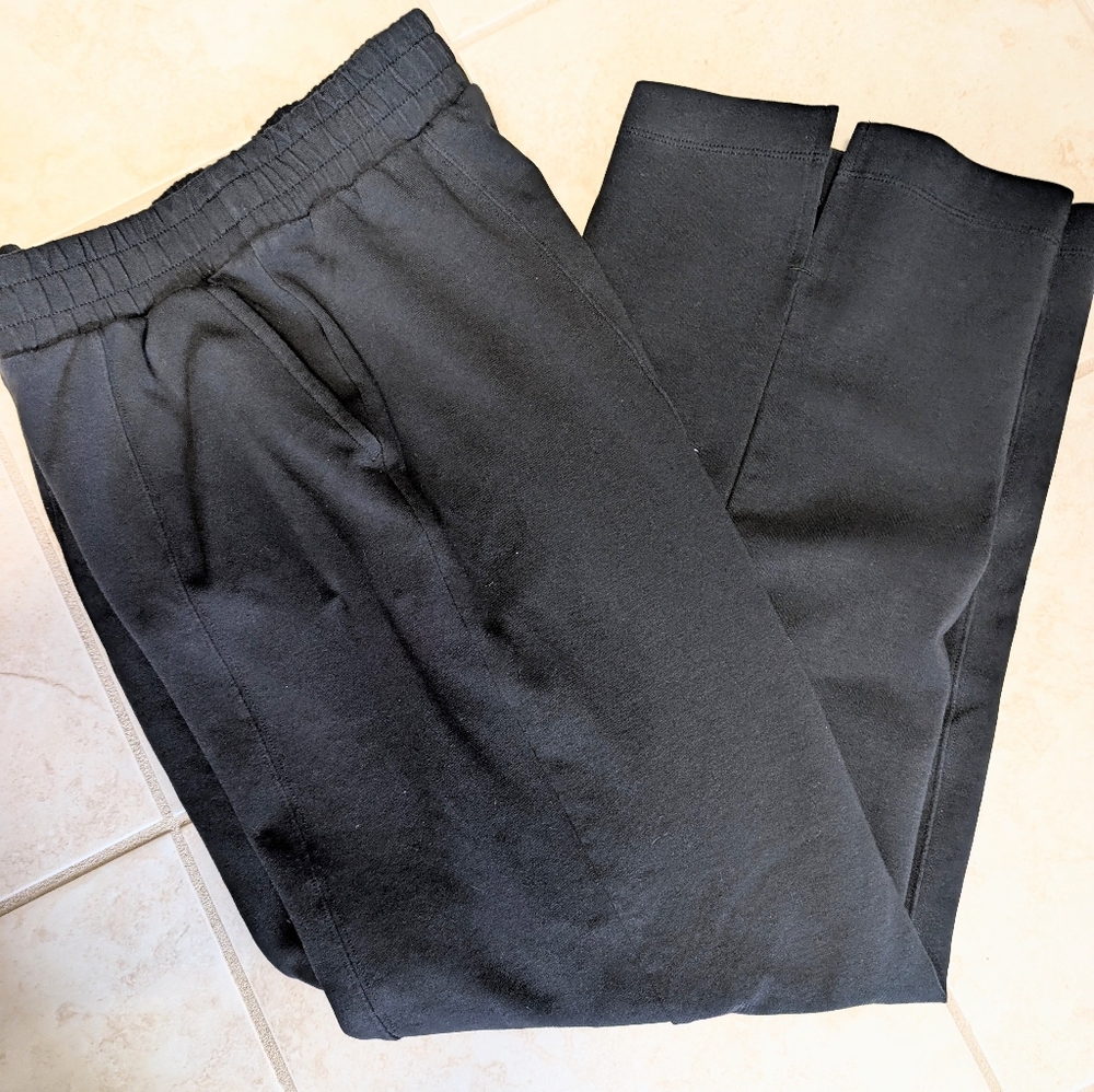 Wide Leg Black Pants...Like Sweatpants See Description